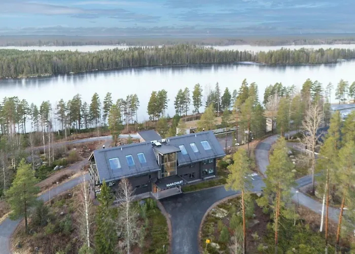 Naava Penthouse - Jaervinaekoeala Ilta-aurinkoon 度假居 Ähtäri